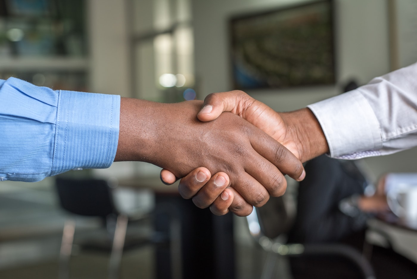 A Thompson Flaherty CPA meeting with a St. Louis business owner
